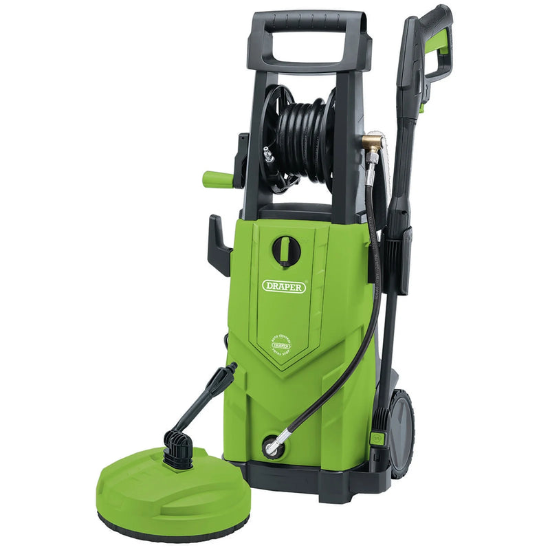 Draper Pressure Washer 230V 2200W 165Bar Green