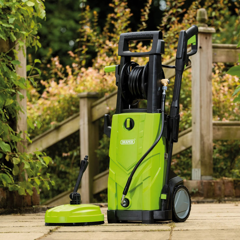 Draper Pressure Washer 230V 2200W 165Bar Green