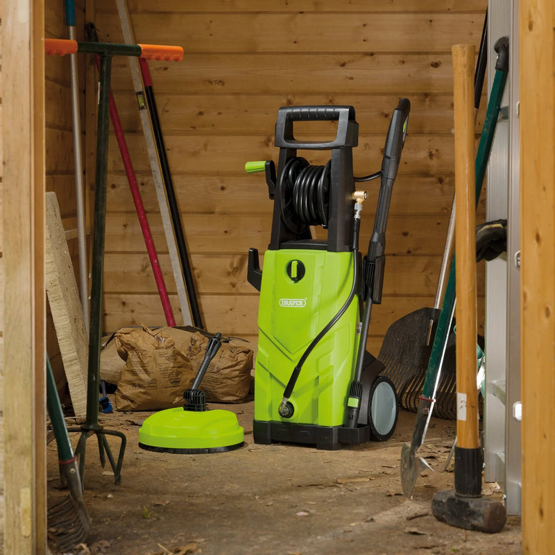 Draper Pressure Washer 230V 2200W 165Bar Green