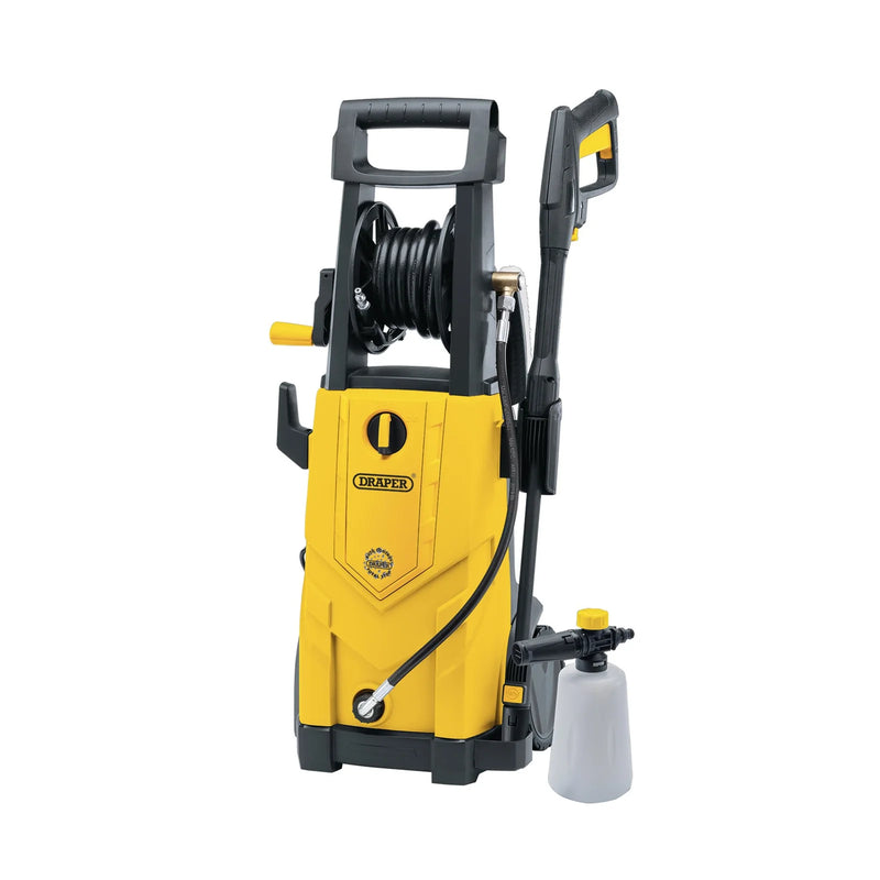 Draper Pressure Washer 2200W 165Bar 230V Yellow