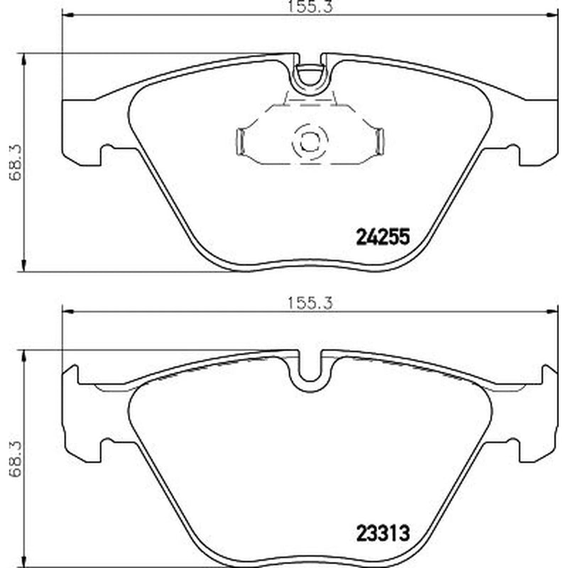 DON Front Brake Pad Set PCP1029