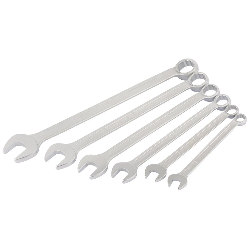 Elora Combination Spanner Set 6 Piece Chrome Vanadium Steel