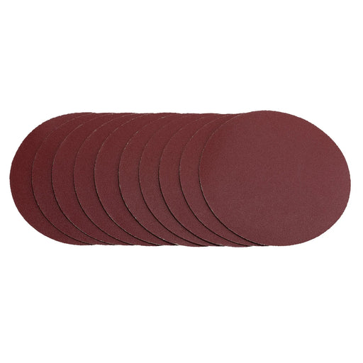 Draper Sanding Discs 125mm Hook & Loop 240G Pack of 10