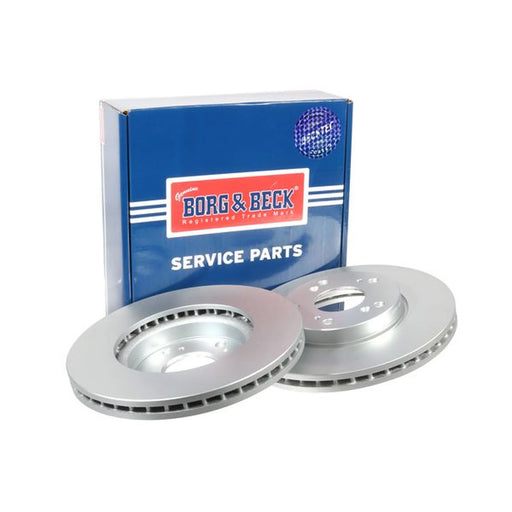 Borg & Beck 2 x Vented Front Brake Discs BBD4538