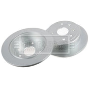 Borg & Beck 2 x Rear Brake Discs BBD4582