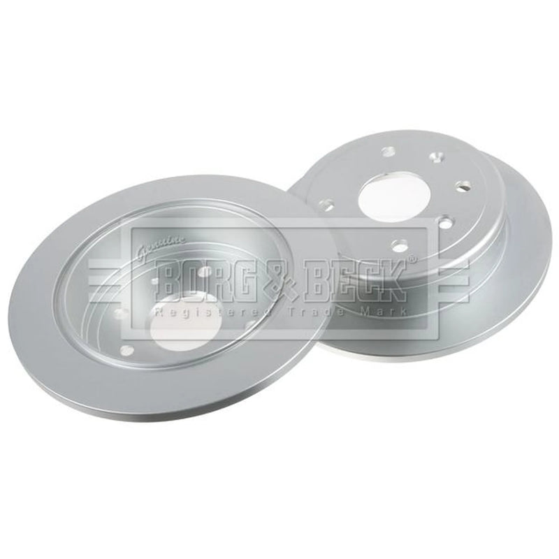 Borg & Beck 2 x Rear Brake Discs BBD4582