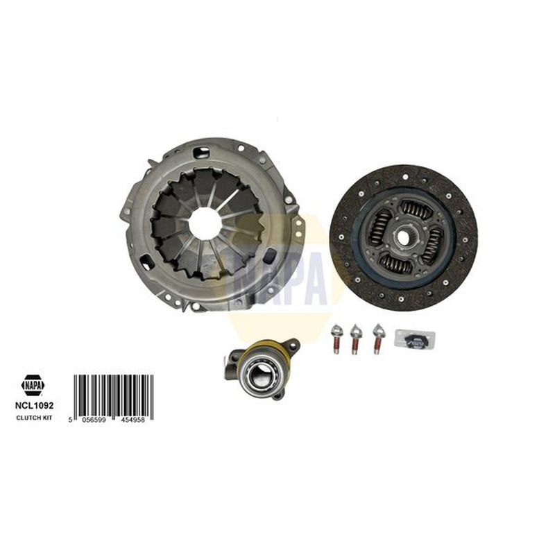 NAPA Clutch Kit Set 3pc NCL1092
