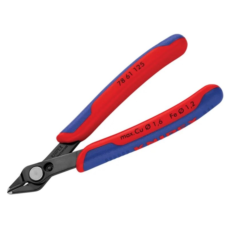 KNIPEX 78 61 125 Electronic Super Knips® for Optical Fibre 125mm - 78 61 125 SB