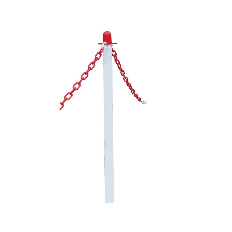Faithfull Plastic Post for Chain - White - FAICHPOSTWH