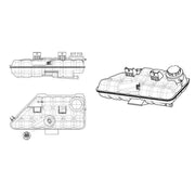 NRF Coolant Expansion Tank 454045