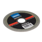 Draper Diamond-Coated Grinding Disc 100mm x 1.2mm x 20mm