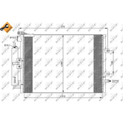 NRF Air Conditioning Condenser 35897