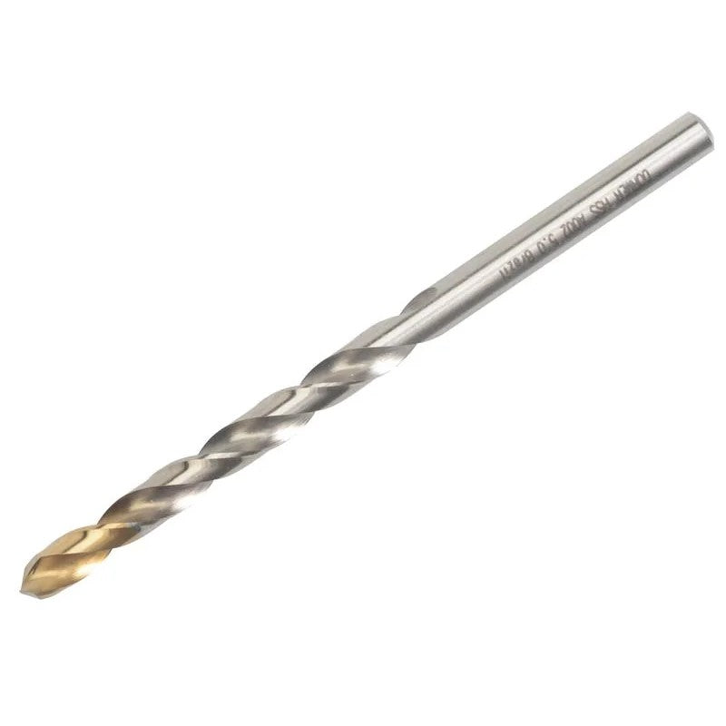 Dormer A002 HSS-TiN Coated Jobber Drill OL:86mm WL:52mm 4.8-5.3mm