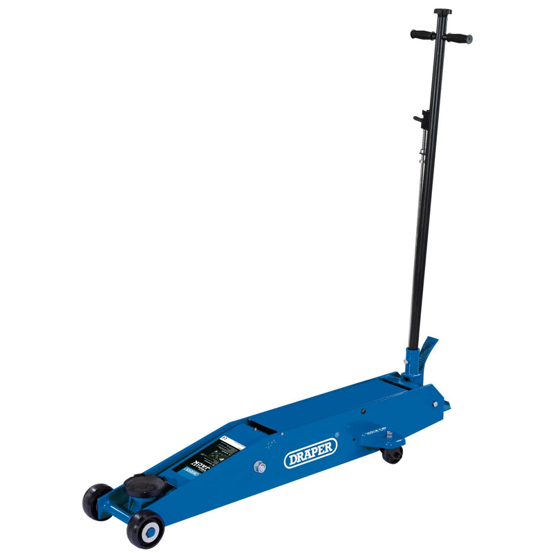 Draper Long Chassis Trolley Jack - Multiple Capacities Available