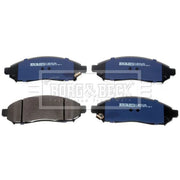 Borg & Beck 4 x Front Brake Pad Set BBP1882