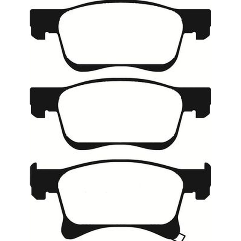 Abtex Front Brake Pad Set PLU2310