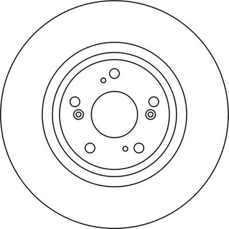 Abtex 2 x Vented Front Brake Discs BD2136V