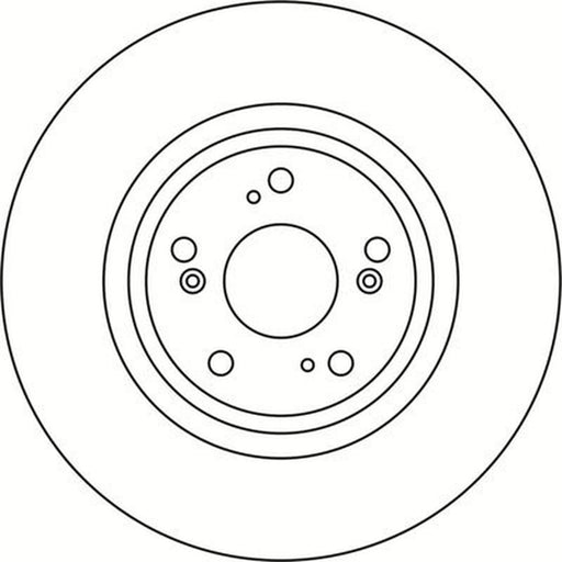 Abtex 2 x Vented Front Brake Discs BD2136V