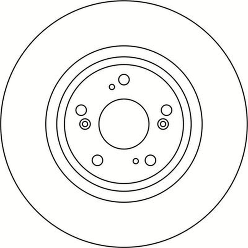 Abtex 2 x Vented Front Brake Discs BD2136V