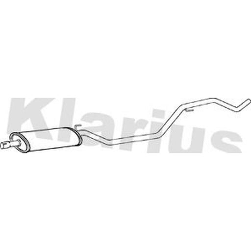 Klarius Box With Centre Pipe Centre GM445X