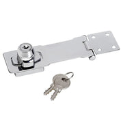 Master Lock Chrome Plated Steel Locking Hasp 118mm - 725EURD