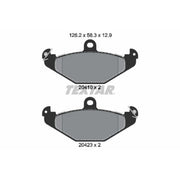 Textar Rear Brake Pad Set 2041003