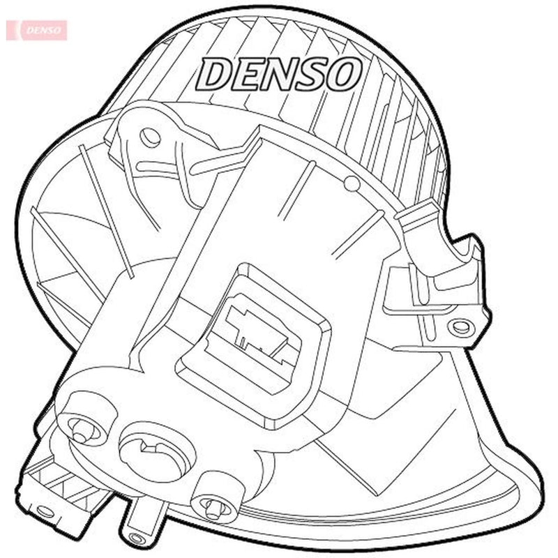 Denso Heater Blower Fan DEA01210