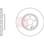 Apec 2 x Vented Front Brake Discs DSK3416