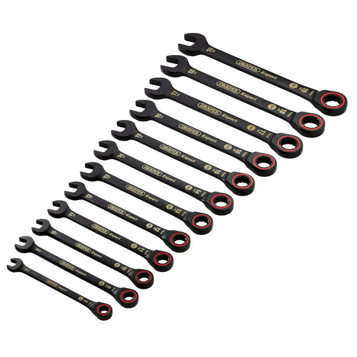 Draper Expert Ratchet Combination Spanner Set 12 Piece
