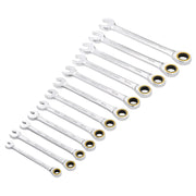 Draper Expert HI-TORQ® Ratchet Combination Spanner Set 12 Piece