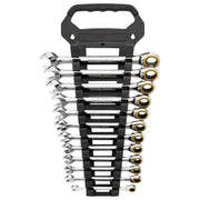 Draper Expert HI-TORQ® Ratchet Combination Spanner Set 12 Piece