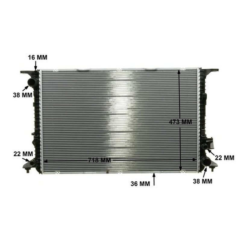 Mahle Engine Radiator CR 1022 000P