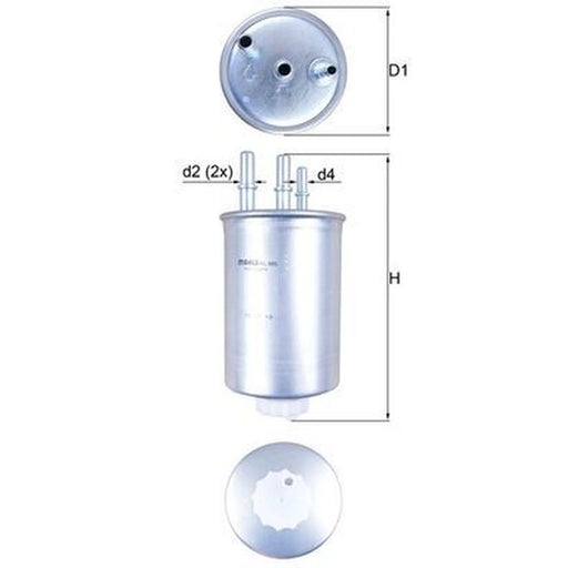 Mahle Fuel Filter Element KL 505