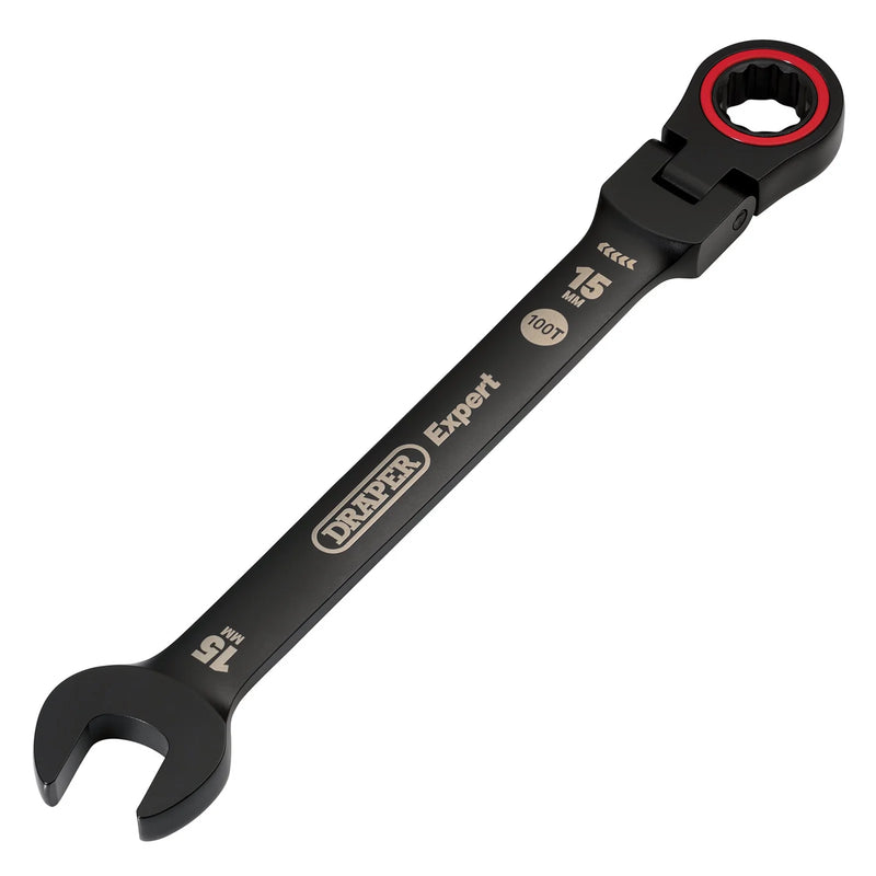 Draper Expert Metric Flexible Head Ratchet Combination Spanner