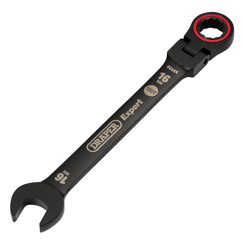 Draper Expert Metric Flexible Head Ratchet Combination Spanner