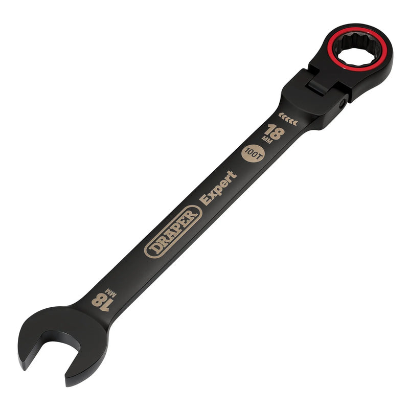 Draper Expert Metric Flexible Head Ratchet Combination Spanner