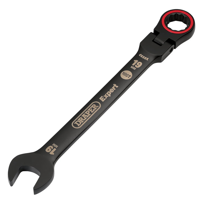 Draper Expert Metric Flexible Head Ratchet Combination Spanner