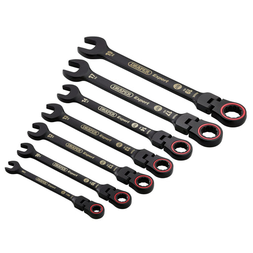 Draper Expert HI-TORQ® Ratchet Spanner Set 7 Piece