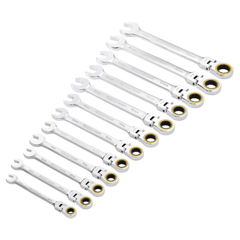 Draper Expert HI-TORQ® Ratchet Spanner Set 12 Piece