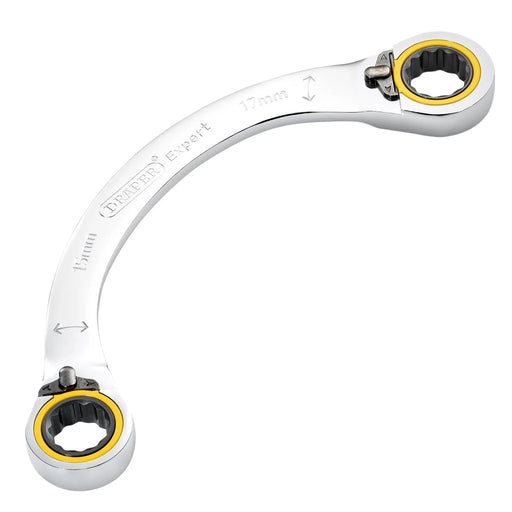Draper Expert Double Ring Ratchet Spanner 15x17mm