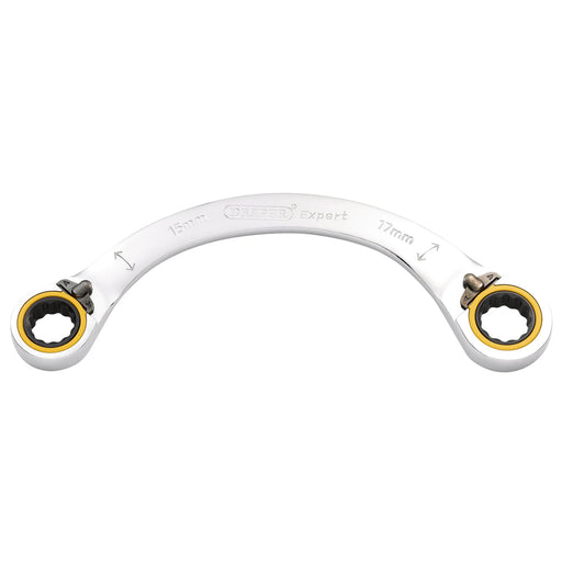 Draper Expert Double Ring Ratchet Spanner 15x17mm