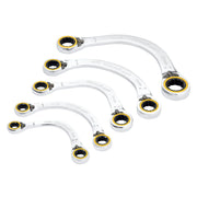 Draper Expert HI-TORQ® Half Moon Spanner Set 5 Piece