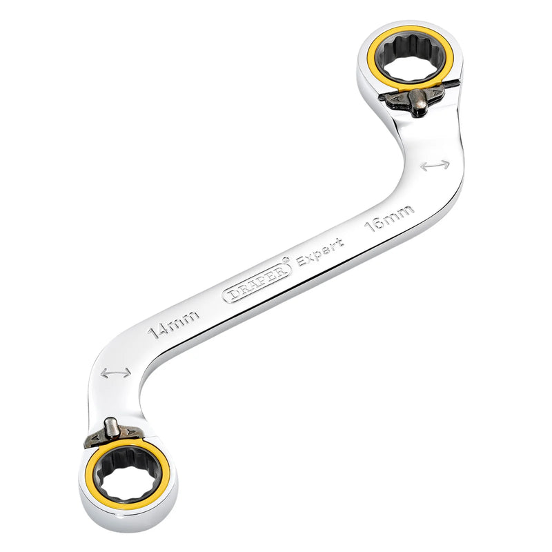 Draper Expert Double Ring Ratchet Spanner 14x16mm