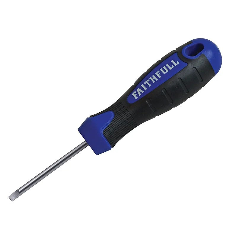 Faithfull Bradawl Soft Grip Handle Chisel Tip - FAIBRADCP