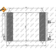 NRF Air Conditioning Condenser 35443