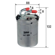 Valeo Fuel Filter Element 587086