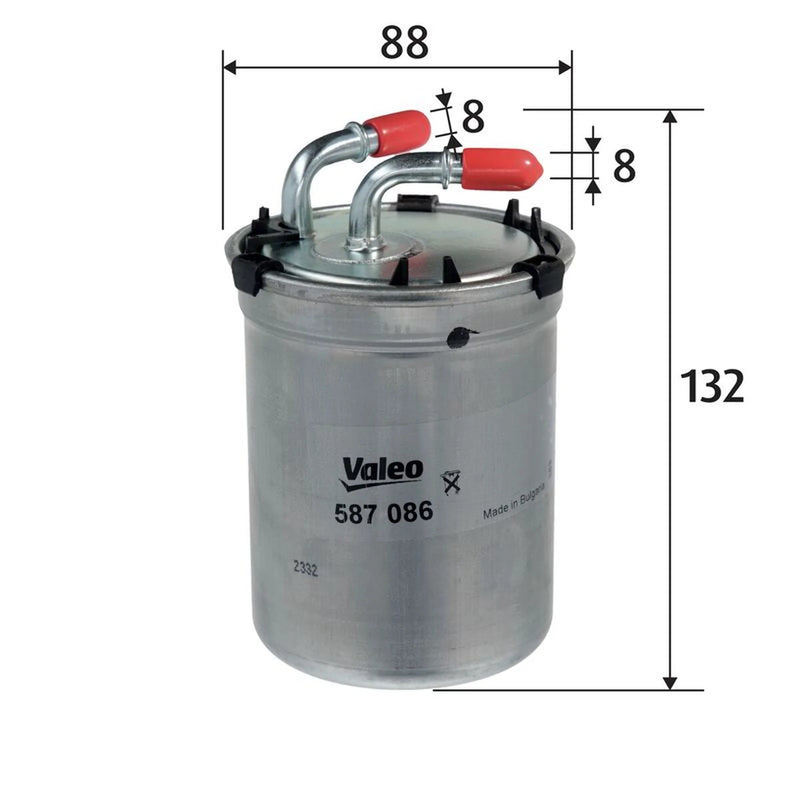 Valeo Fuel Filter Element 587086