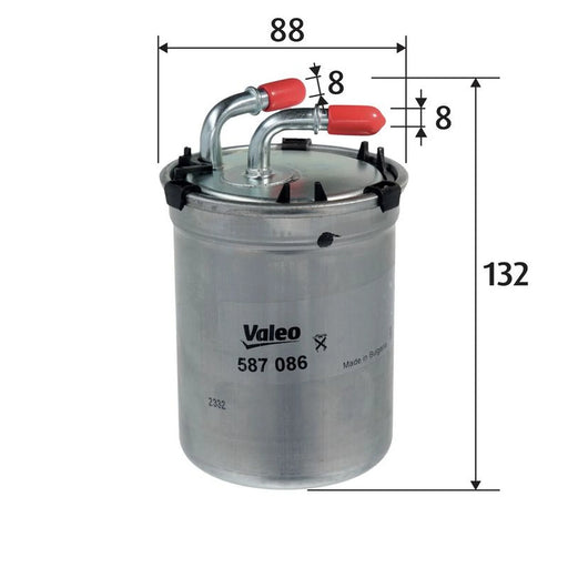Valeo Fuel Filter Element 587086
