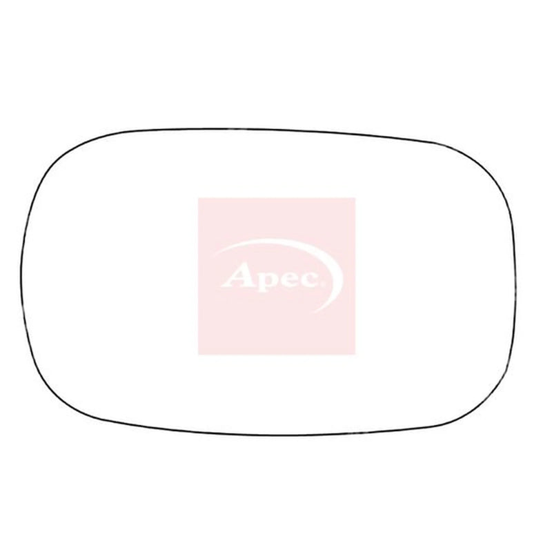 Apec Exterior Wing Mirror Glass both sides AMS2807