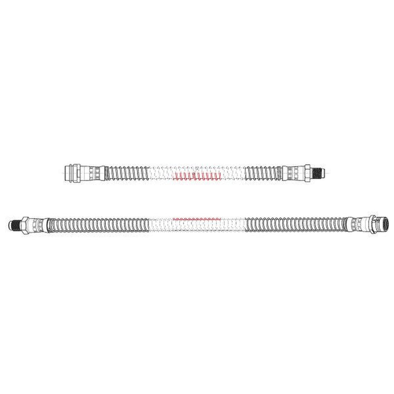 Apec Brake Hydraulic Hose Line Rear HOS4536